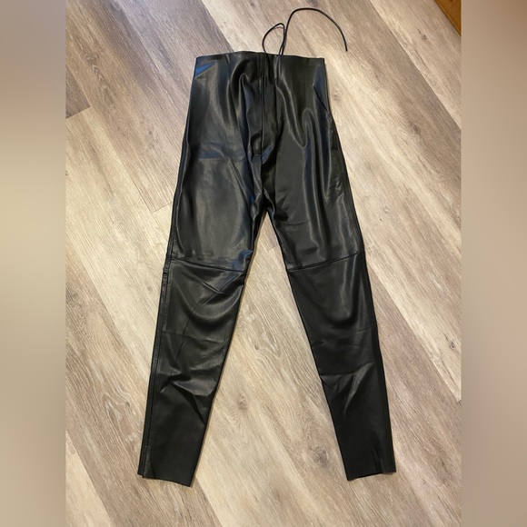 Brand New – Zara Leather Pants (Small) - Picture 5 of 5